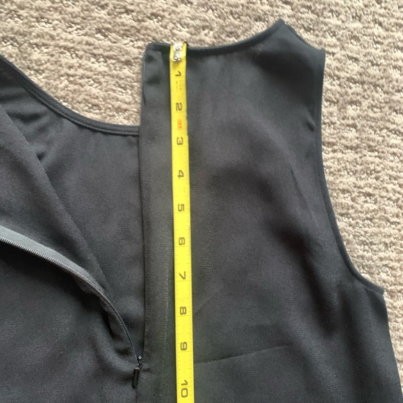 HALOGEN| Sleeveless Little Black Dress Mid Length | Nordstrom Sz XS - Picture 9 of 9